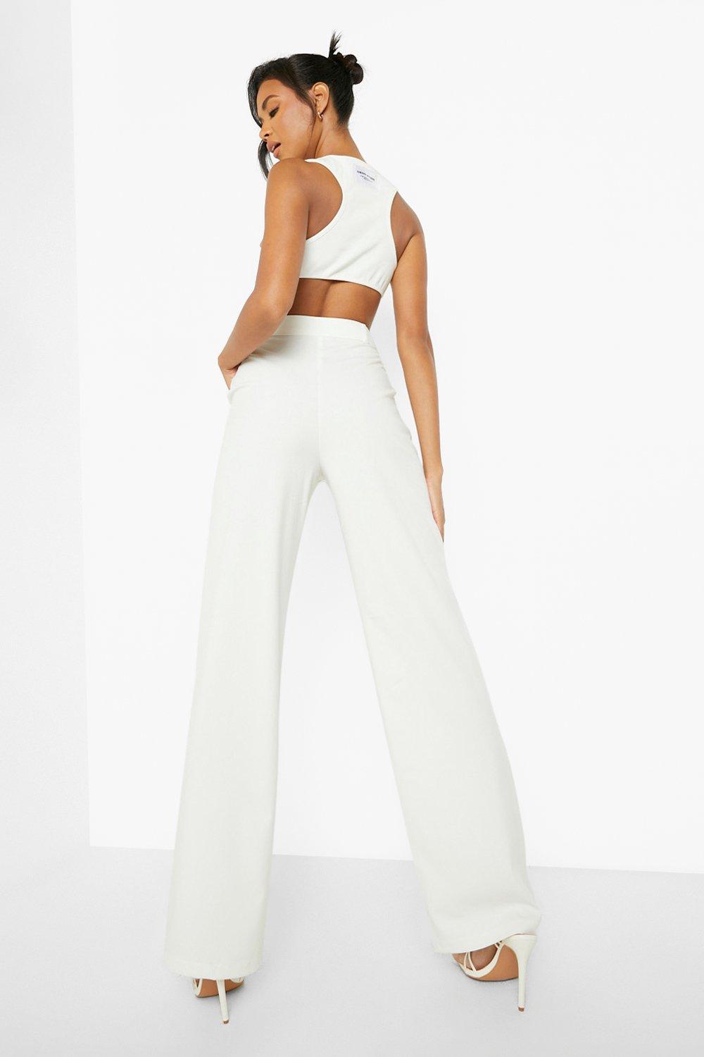 Boohoo hot sale split trousers